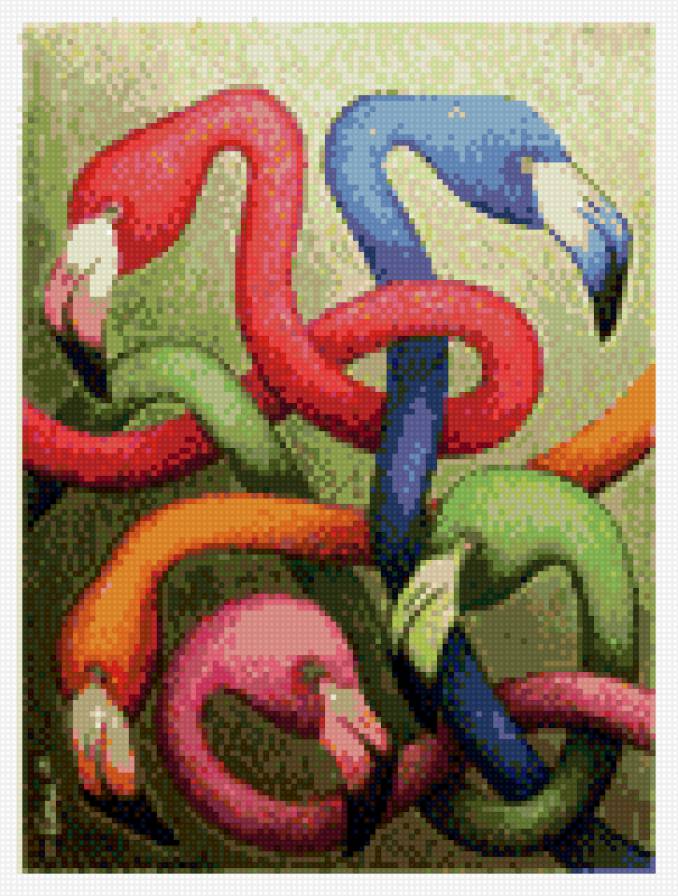 фламинго - предпросмотр