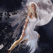 Схема вышивки «дева»