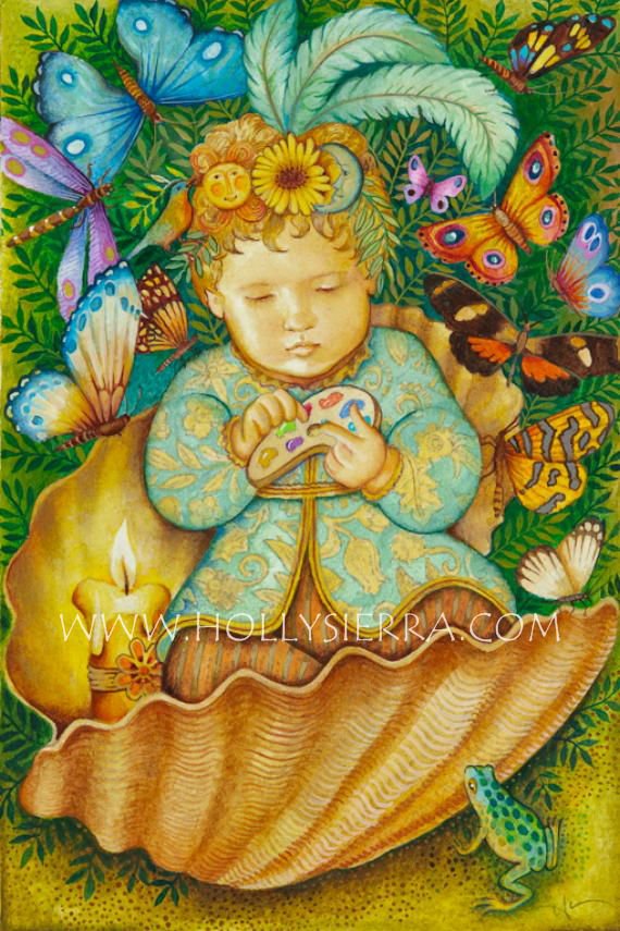 Маленький принц - бабочки, птицы, дети, мальчик - оригинал