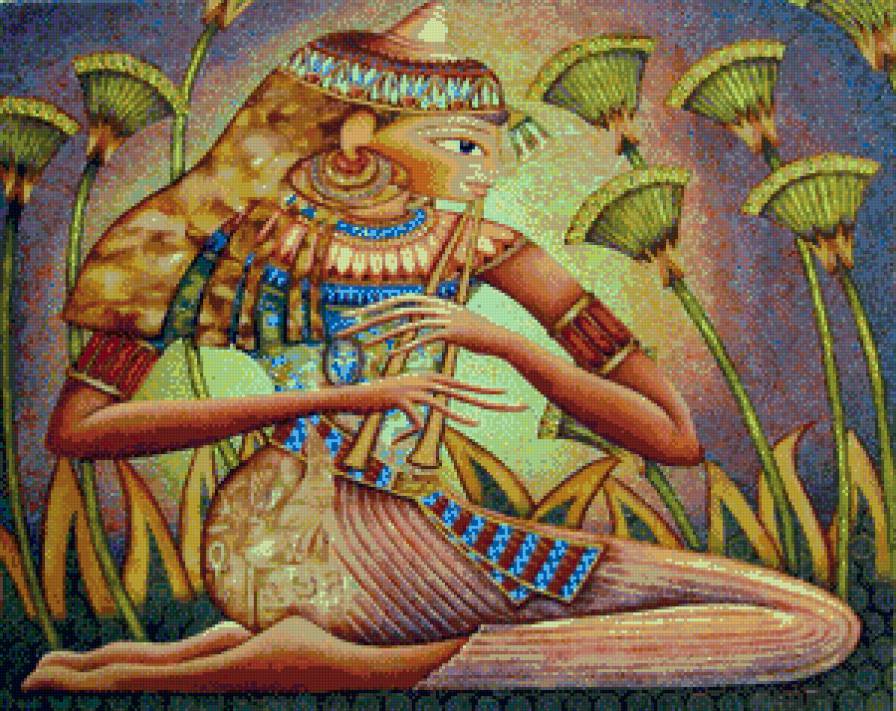 Египетская царица - девушка - предпросмотр