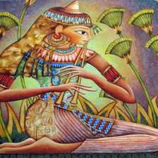 Схема вышивки «Египетская царица»