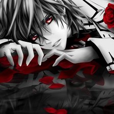 Схема вышивки «аниме»