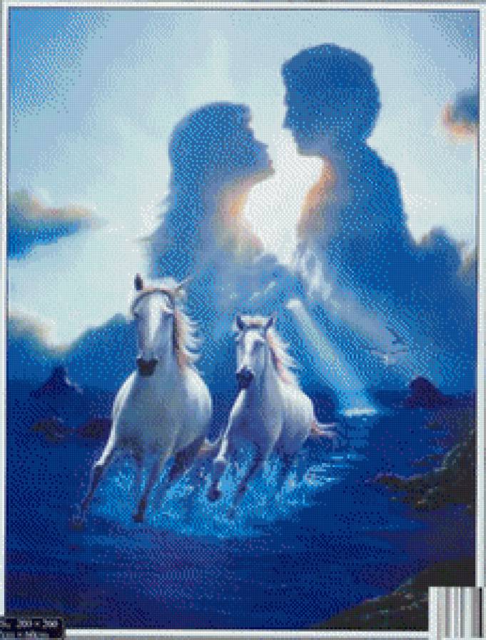 Влюбленные... - пейзаж, идиллия - предпросмотр