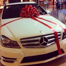 Схема вышивки «подарок»