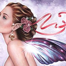 Схема вышивки «Крылья за спиной»