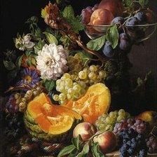 Схема вышивки «цветы»