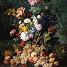 Схема вышивки «цветы»