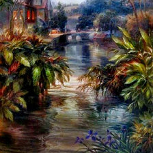 Схема вышивки «дикая природа рядом»