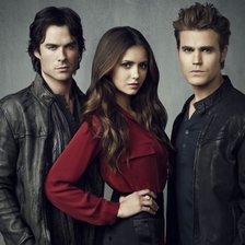 Схема вышивки «The Vampire Diaries»