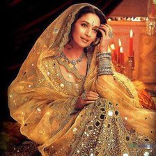 Схема вышивки «Индианка»