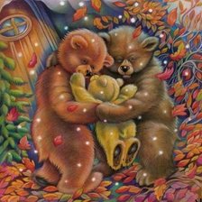 Схема вышивки «осень»