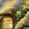Предпросмотр схемы вышивки «домик -гномик» (№515106)