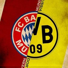 Схема вышивки «Боруссия Дортмунд»