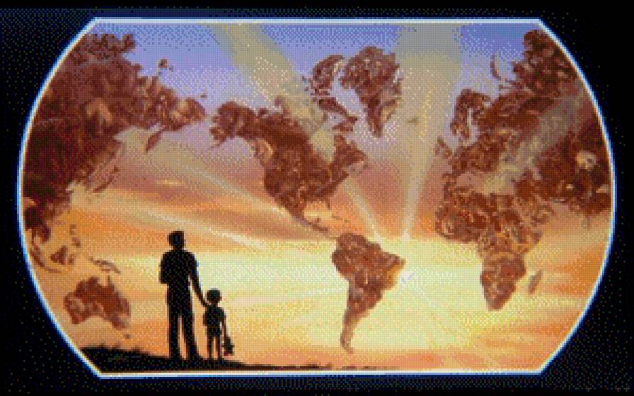 Иллюзия - искусство, иллюзия, картина, живопись - предпросмотр