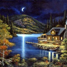 Схема вышивки «Уютное местечко»