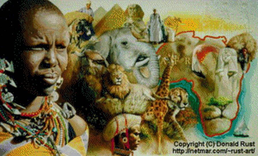 Иллюзия - иллюзия, природа, живопись, картина, искусство - предпросмотр