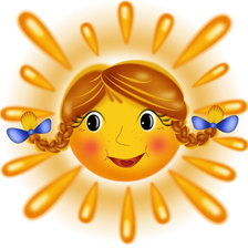 Схема вышивки «Яркое солнышко»