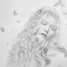 Схема вышивки «Женский образ»