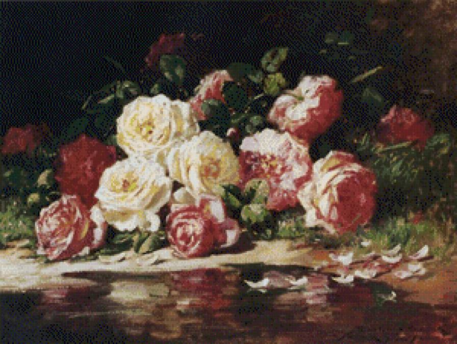 Abbot Fuller Graves - ziwopis, cwety - предпросмотр