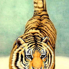 Схема вышивки «большая киска»