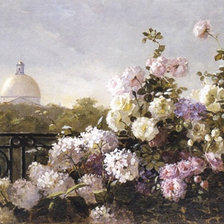 Схема вышивки «Abbot Fuller Graves»