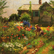 Схема вышивки «Abbot Fuller Graves»