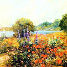 Схема вышивки «Abbot Fuller Graves»