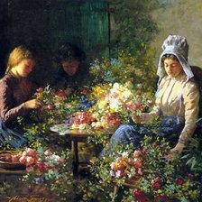 Схема вышивки «Abbot Fuller Graves»