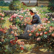 Схема вышивки «Abbot Fuller Graves»