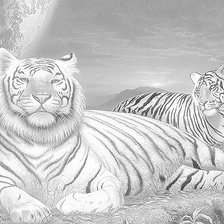 Схема вышивки «Величие и сила»