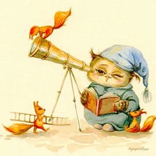 Схема вышивки «звездочет»