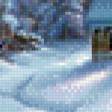 Предпросмотр схемы вышивки «Зимний городок» (№515812)
