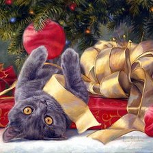 Схема вышивки «новый год»