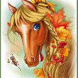 Схема вышивки «лошадка»