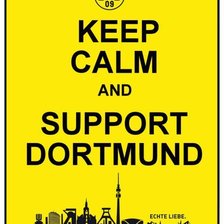 Схема вышивки «Боруссия Дортмунд»