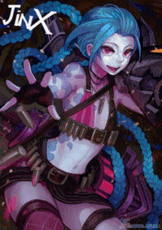 Jinx - league of leguends, game - предпросмотр