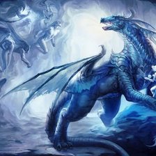 Схема вышивки «дракон грифон»