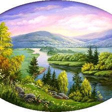 Певучие пейзажи России