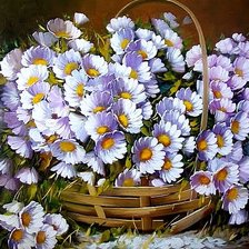 Схема вышивки «Ромашки»