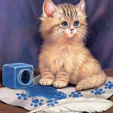 Схема вышивки «Шкодник»