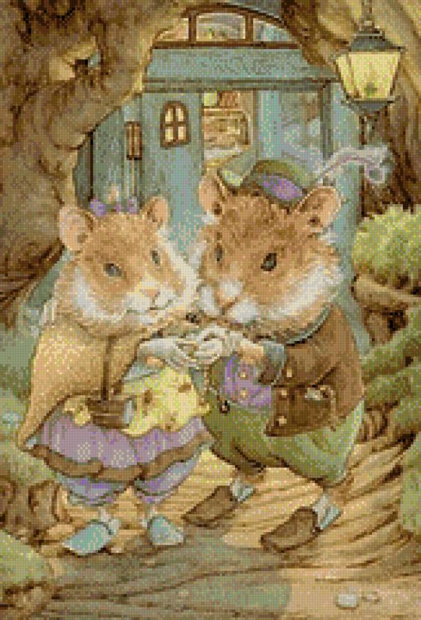 Вместе навсегда (маленькая) - пара, детское, сказка, мышки, деткам - предпросмотр