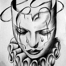 Схема вышивки «)))»