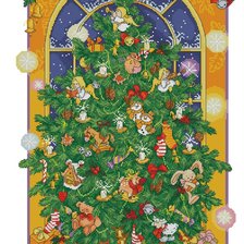 Схема вышивки «Новогоднее»