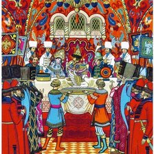 Схема вышивки «Русская сказка»