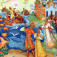 Схема вышивки «Русская сказка»