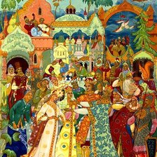 Схема вышивки «Русская сказка»