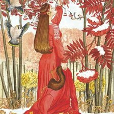 Схема вышивки «Рябина»