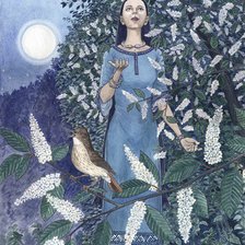 Схема вышивки «Черемуха»