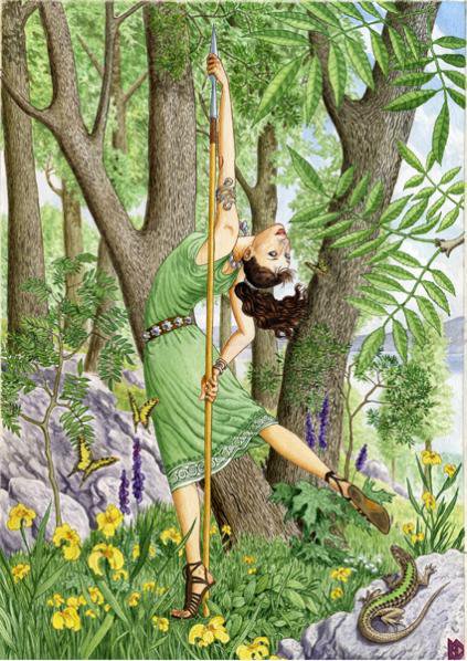 Ясень - женский образ, николай фомин - оригинал