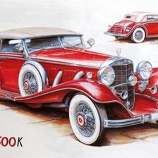 Схема вышивки «Машина»